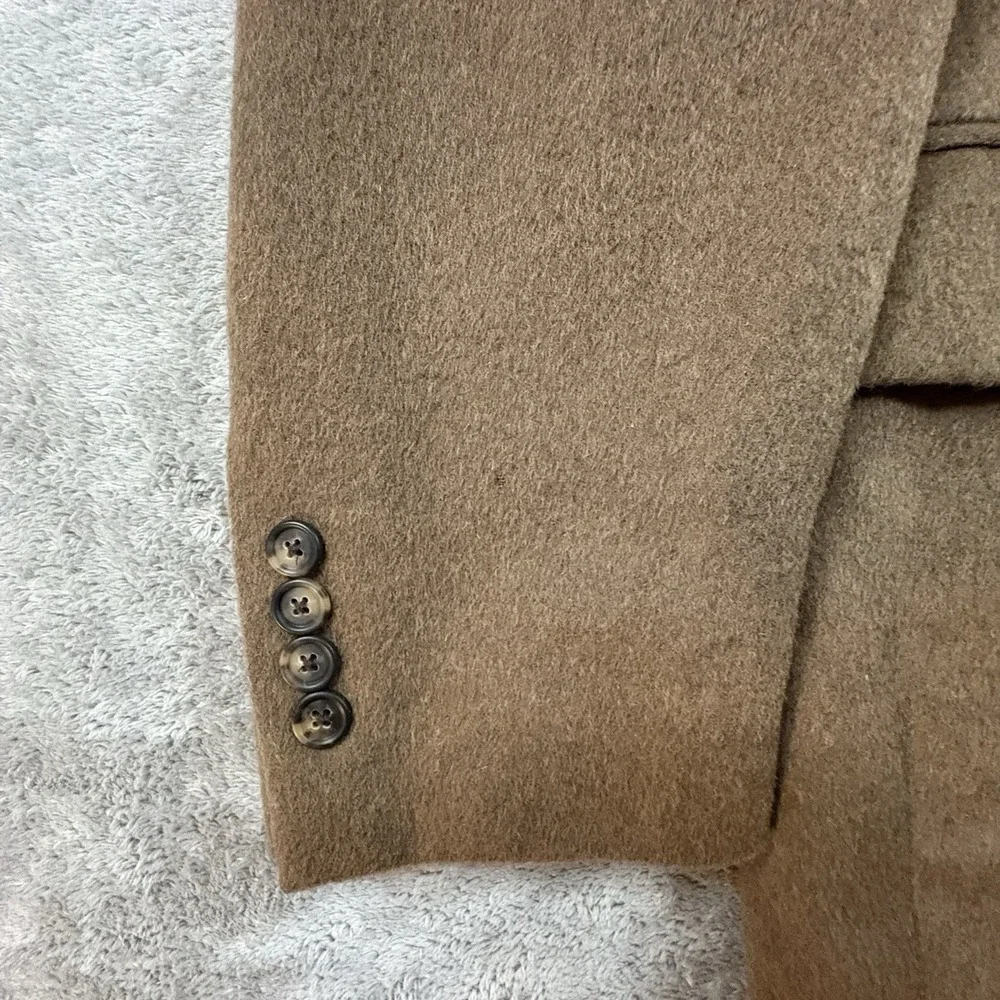 Jos A Bank Men's 42L (~44.5L) Brown 100% Camel Hair Traveler's Collection Blazer